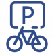 Bicycle parking lots